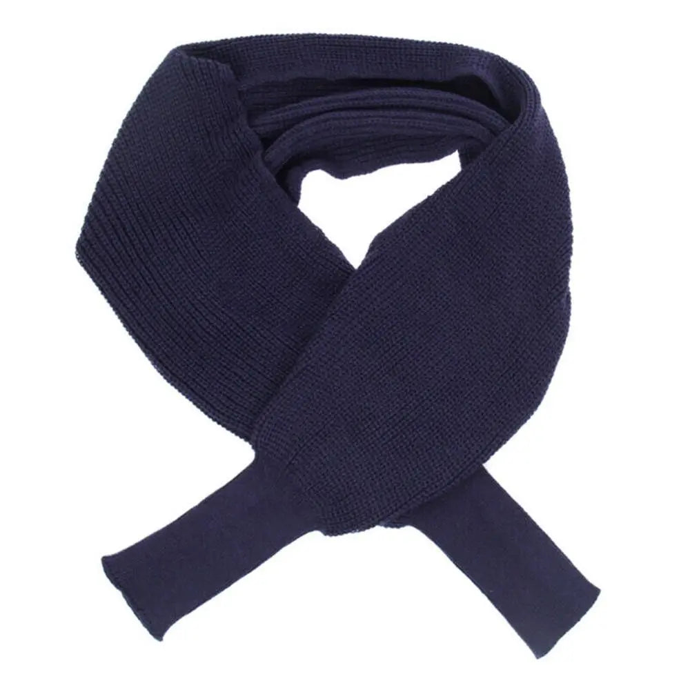 Winter Soft Neckerchief With Sleeves Shawl Neck Warmer Sweater Tops Knitted Scarf