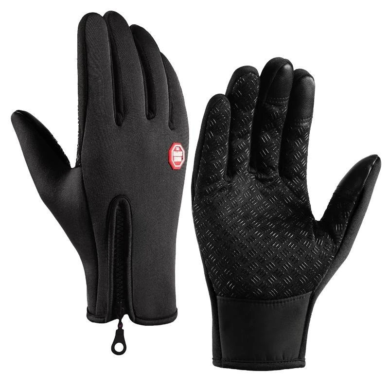 Men's Winter Gloves - Waterproof Touchscreen Gloves for Driving & Sports