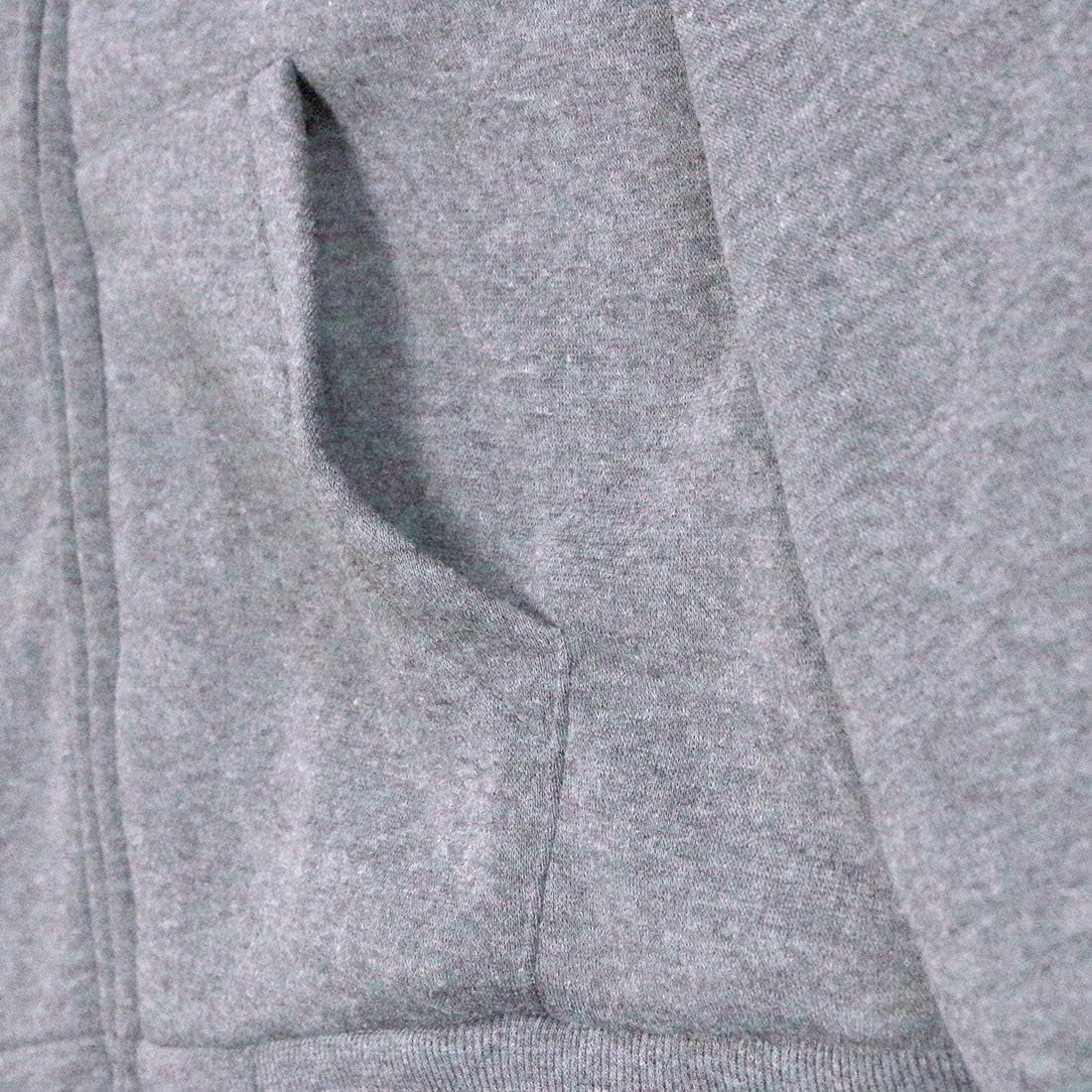 Heavyweight Sherpa Hoodies for Men, Thick Fleece Lined Full Zip up Winter Warm Sweatshirts Work Jackets